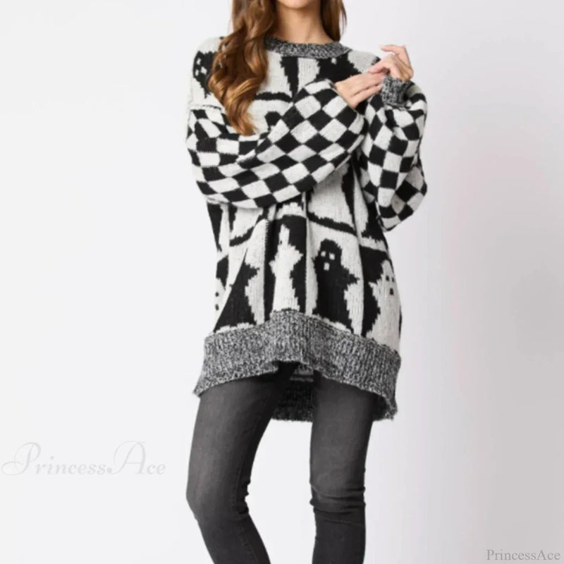 Gracefully Designed Sweater