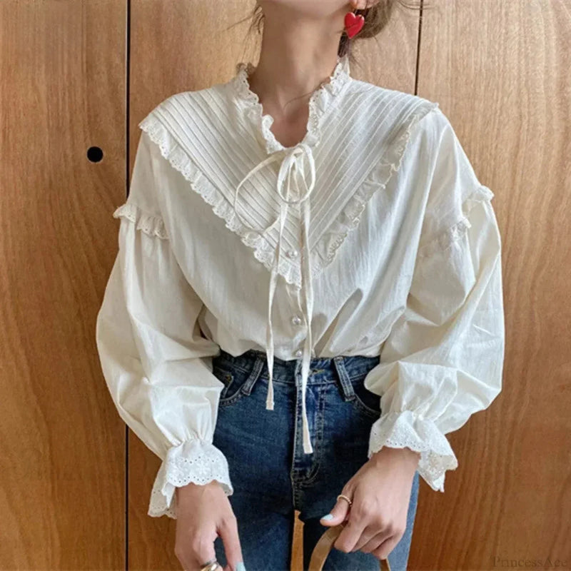 Timeless Vintage Style Blouse