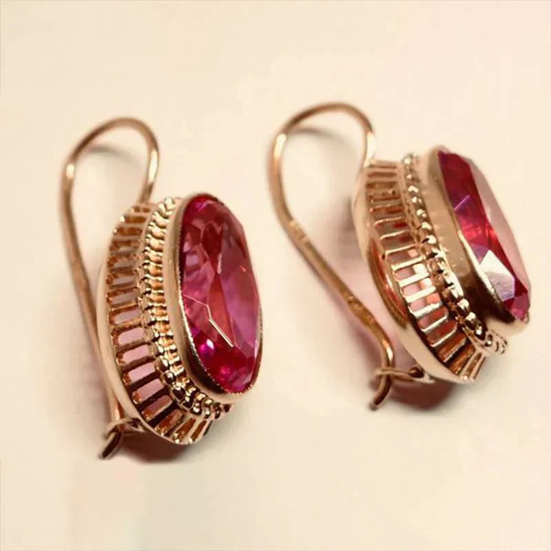 Rose Gold Earrings