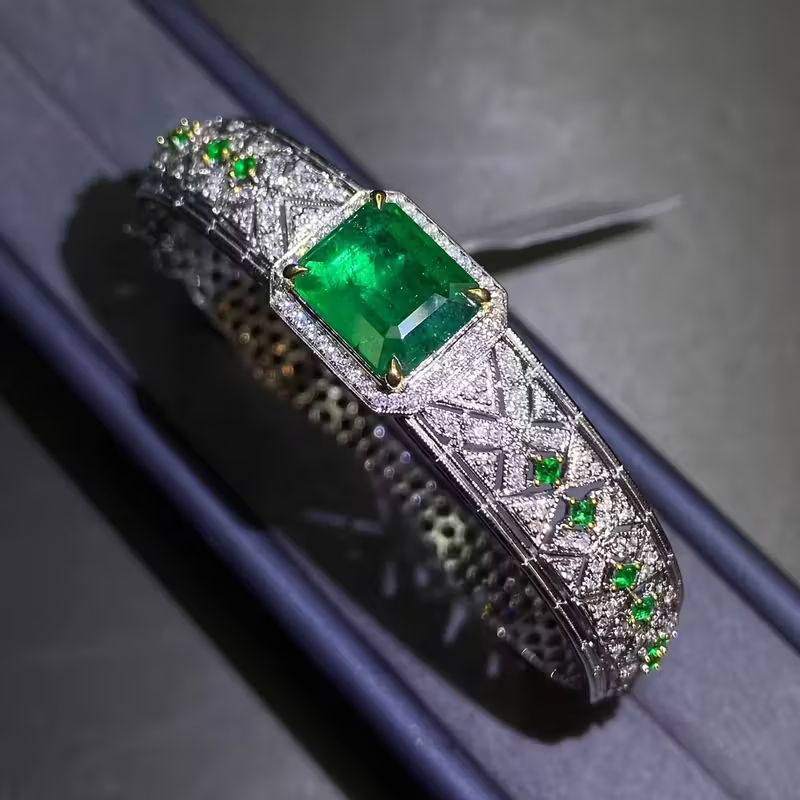 Emerald Bright Bracelet
