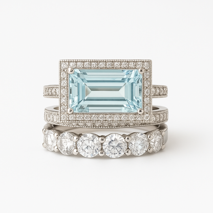 Aries — Crystal Vision Ring Set