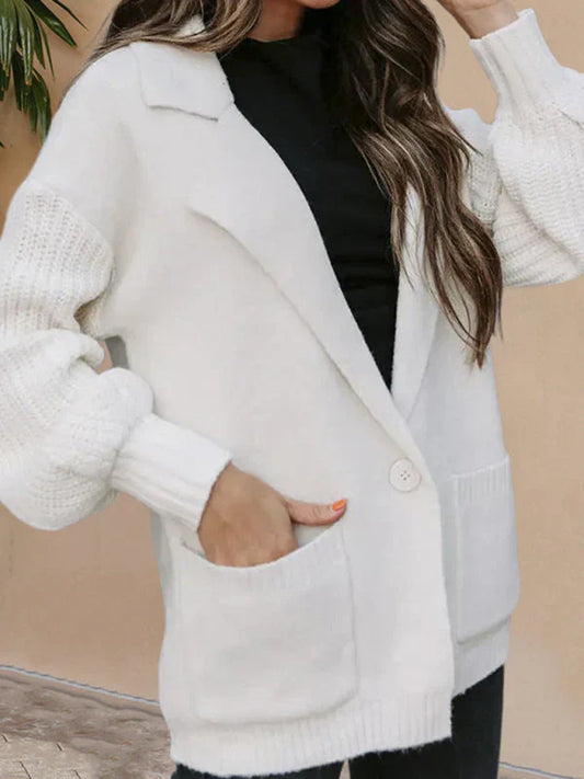 CD | Cardigan de iarnă casual și relaxat