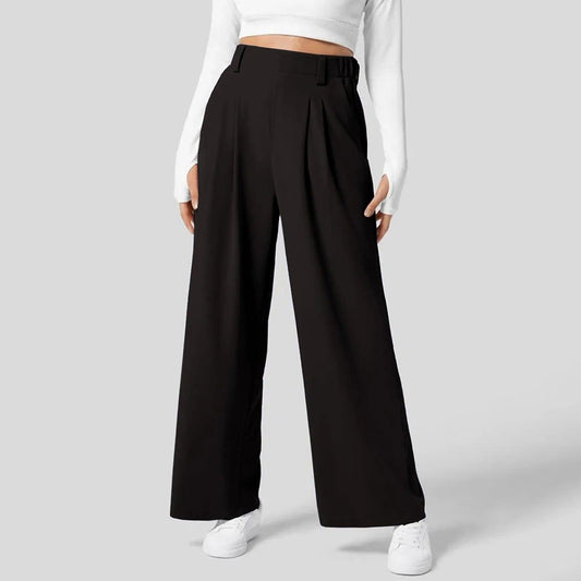 CD | Pantaloni largi confortabili elastici pentru femei