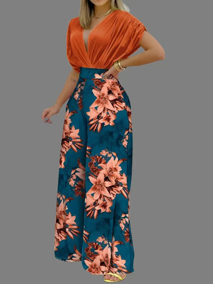 CD | Set top și pantaloni de vară trendy și proaspăt