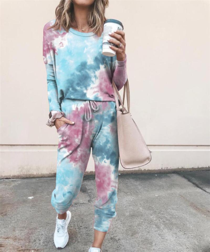 CD | Set cămașă colorată și pantaloni pentru femei