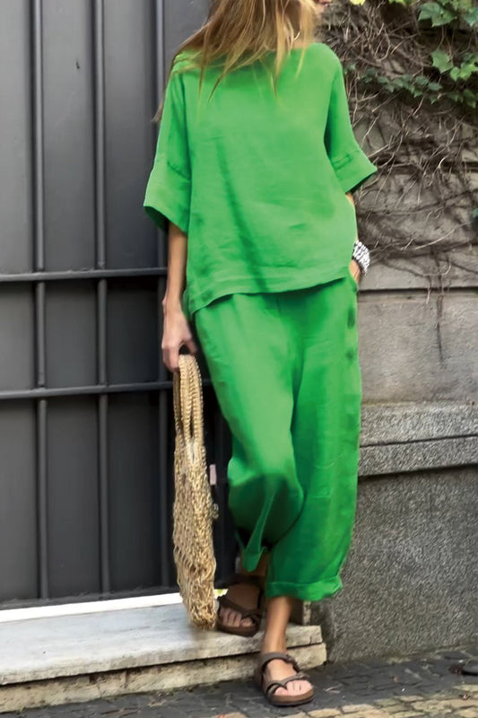 CD | Set confortabil cămașă și pantaloni