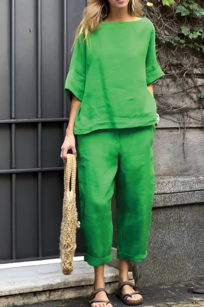 CD | Set confortabil cămașă și pantaloni