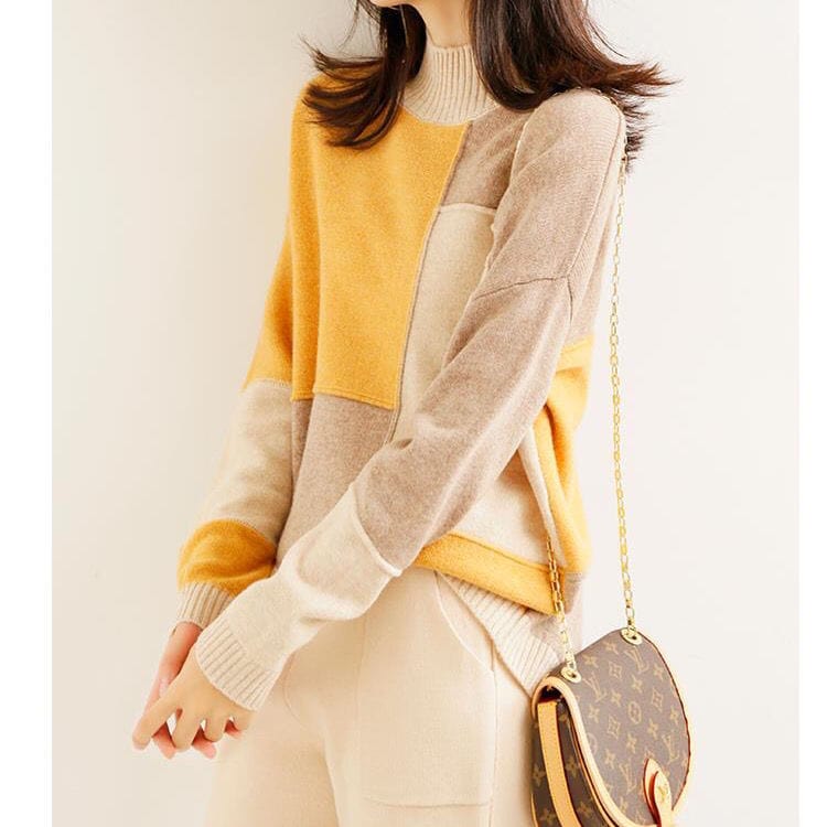 CD | Pulover tricotat turtleneck