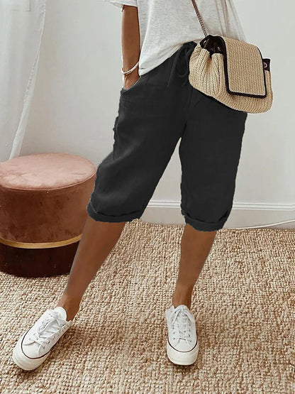CD | Pantaloni scurți de vară relaxați și eleganți