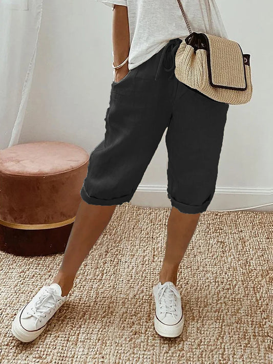 CD | Pantaloni scurți de vară relaxați și eleganți