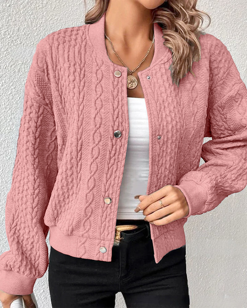 CD | Cardigan de iarnă casual și relaxat
