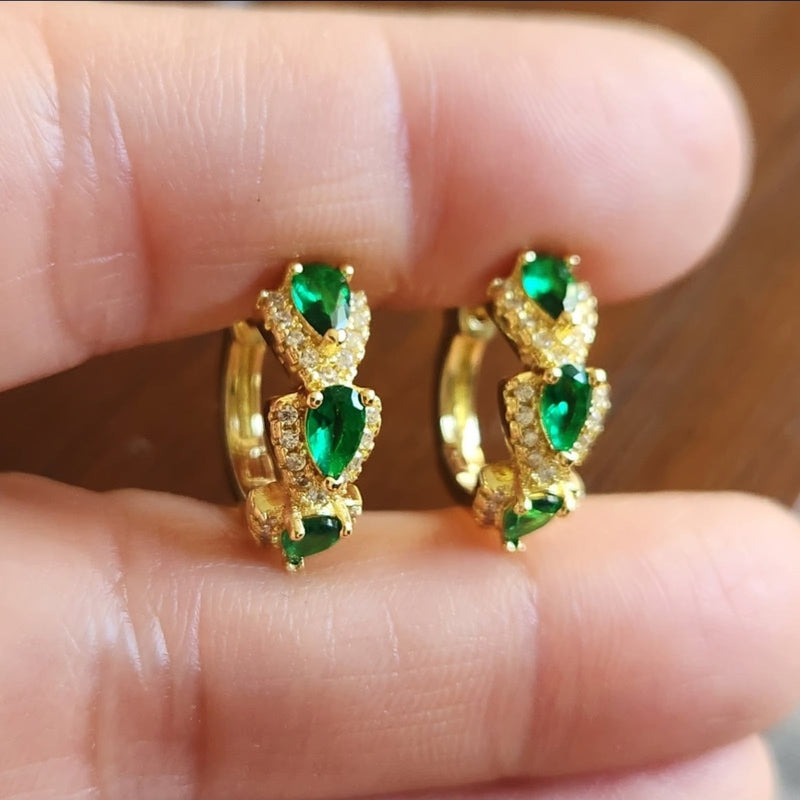 Sylvarra Jadelisse Earrings | Gold