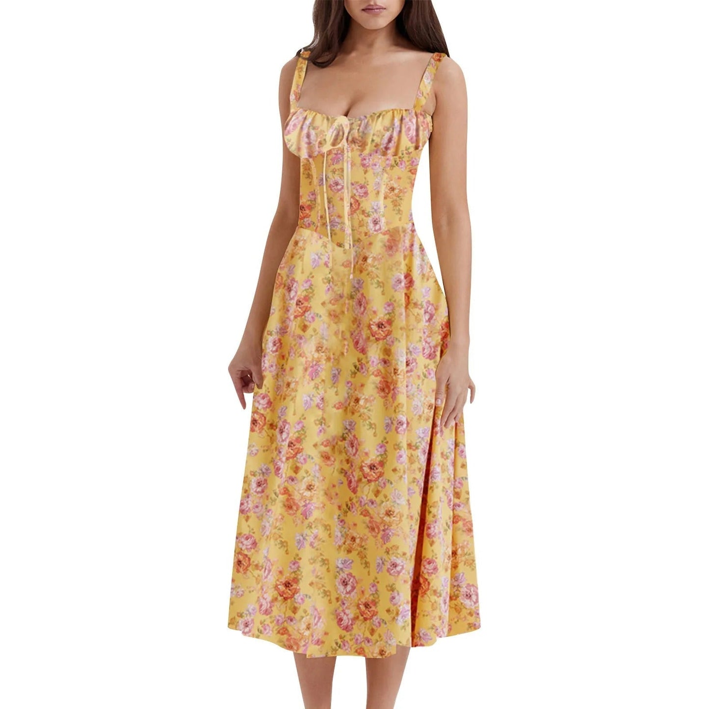 CD | Rochie de vară lungă imprimată