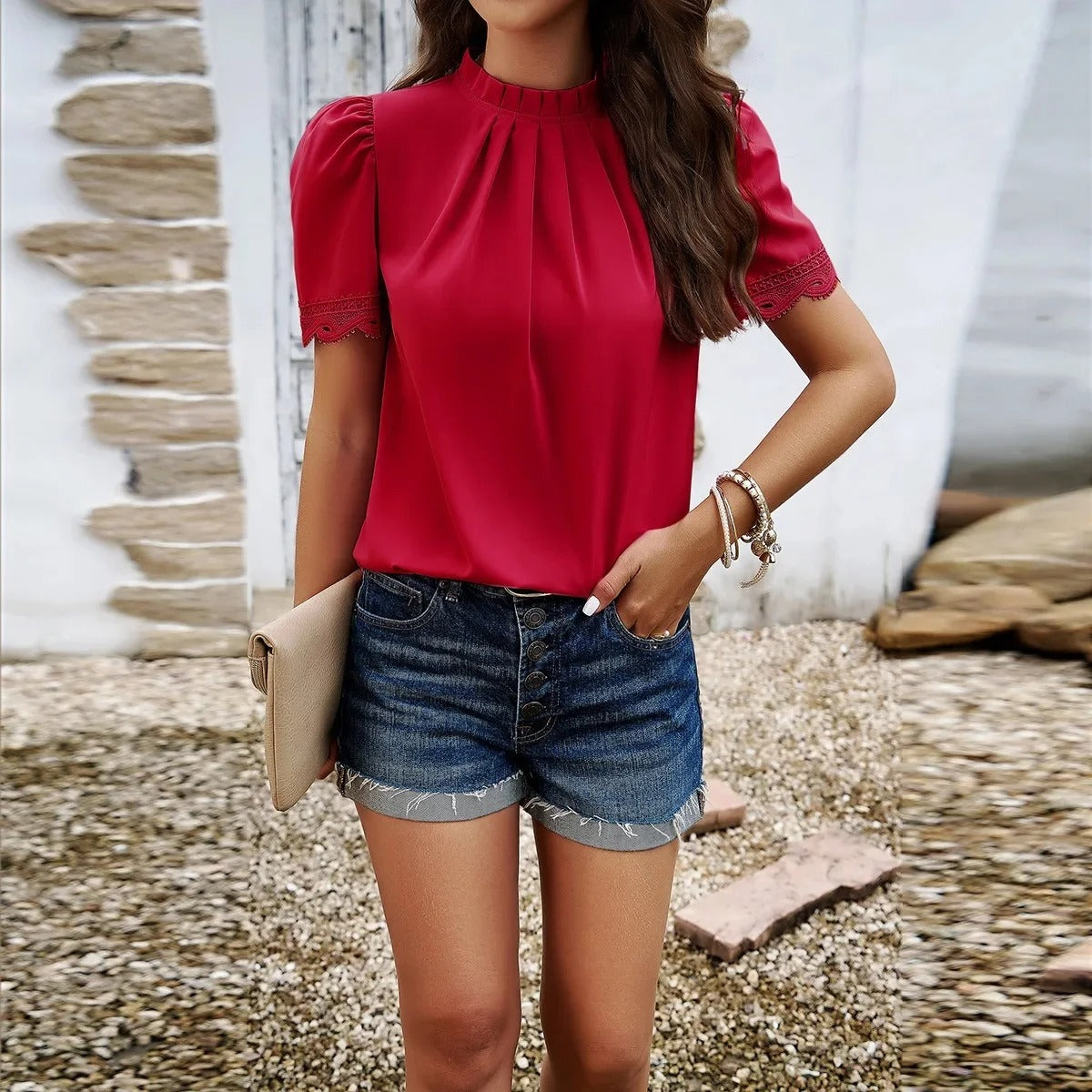 CD | Top plisat chic