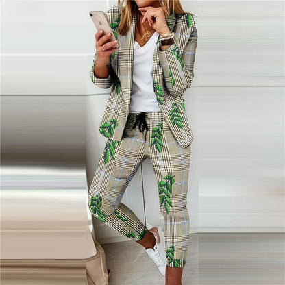 CD | Set blazer chic din două piese