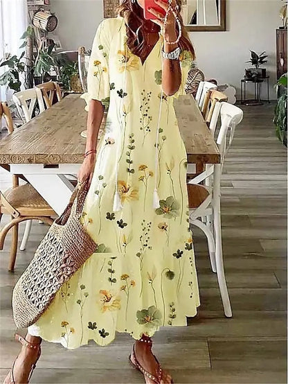 CD | Rochie maxi elegantă de vară