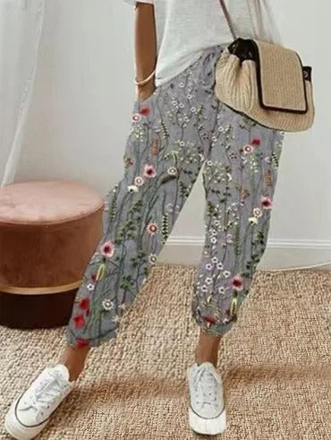 CD | Pantaloni jogger casual cu cordon