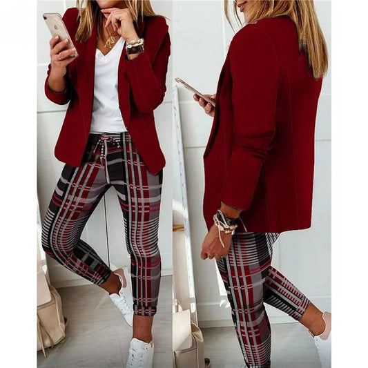 CD | Set blazer chic din două piese