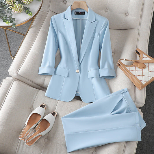 CD | Set elegant blazer și pantaloni pentru femei