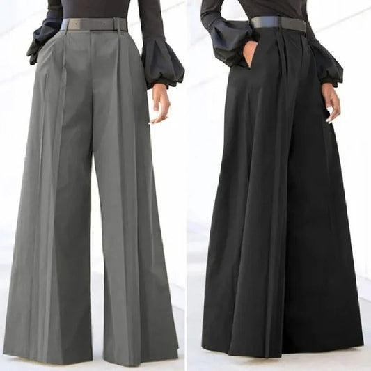 CD | Pantaloni de damă cu croială largă