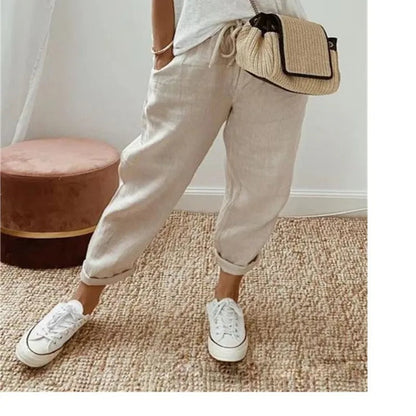 CD | Pantaloni de vară din bumbac boho