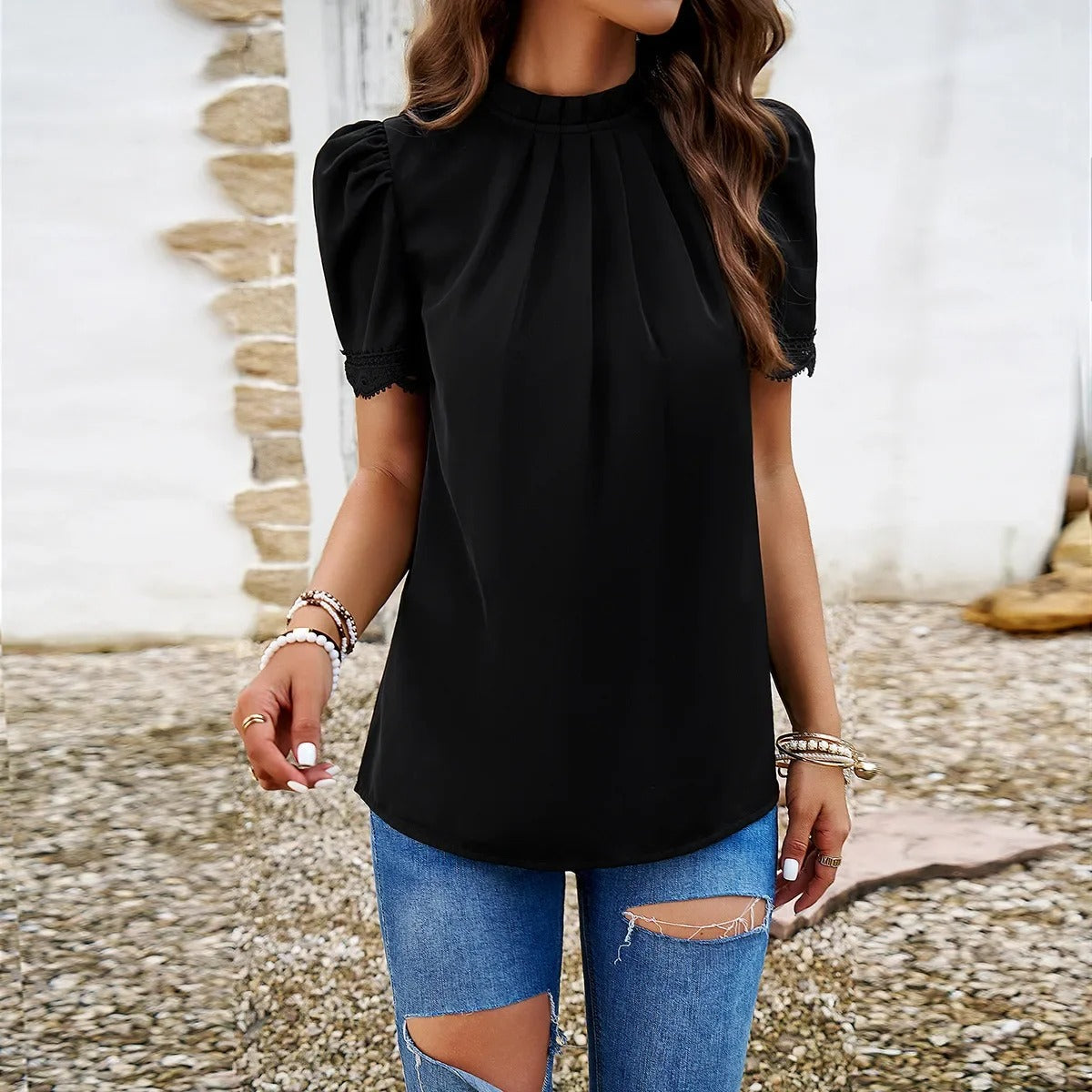 CD | Top plisat chic