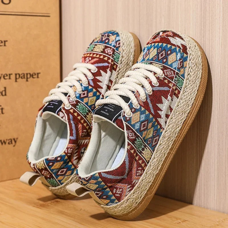 CD | Adidași Espadrille cu imprimeu