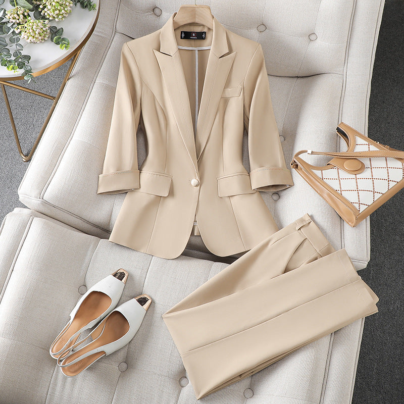 CD | Set elegant blazer și pantaloni pentru femei