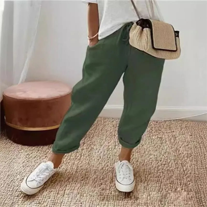 CD | Pantaloni de vară din bumbac boho