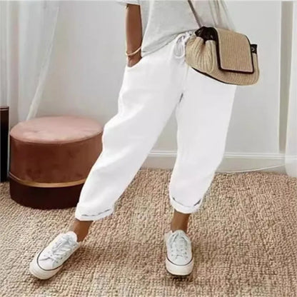 CD | Pantaloni de vară din bumbac boho