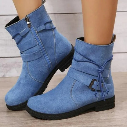 CD | Botine vintage cu catarame