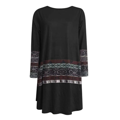 CD | Pulover relaxat cu imprimeu chevron