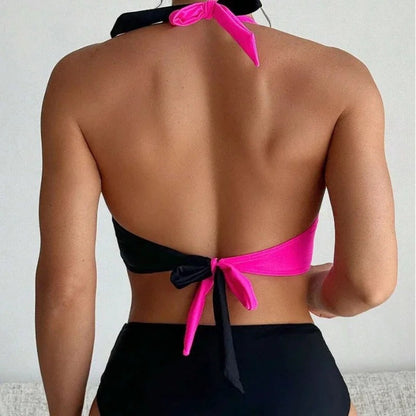 CD | Bikini sexy fără spate cu curea încrucișată