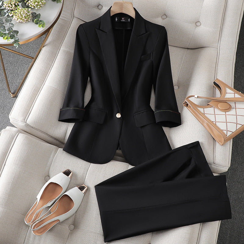 CD | Set elegant blazer și pantaloni pentru femei
