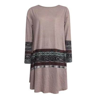 CD | Pulover relaxat cu imprimeu chevron