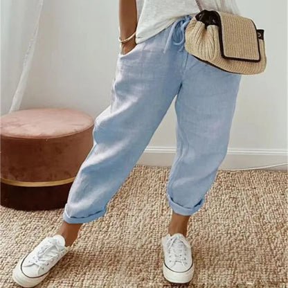 CD | Pantaloni de vară din bumbac boho