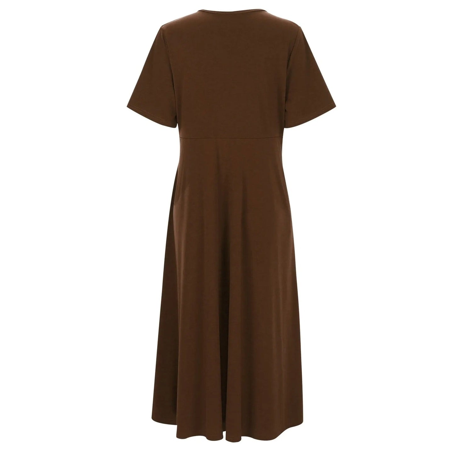 CD | Rochie maxi cu decolteu în V