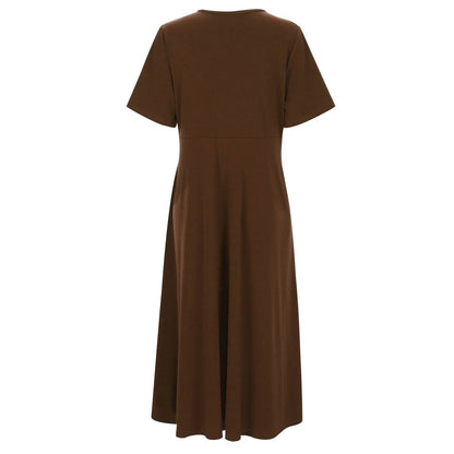 CD | Rochie maxi cu decolteu în V