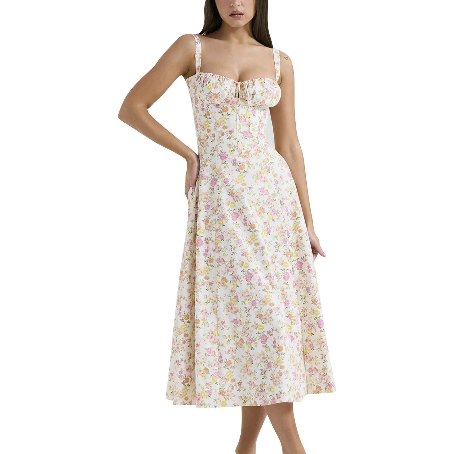 CD | Rochie de vară lungă imprimată
