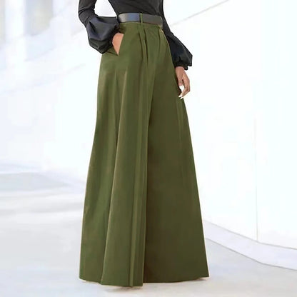CD | Pantaloni de damă cu croială largă