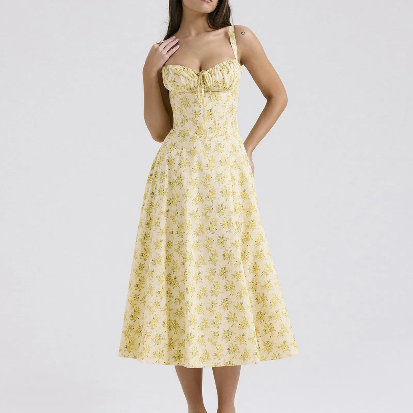 CD | Rochie de vară lungă imprimată