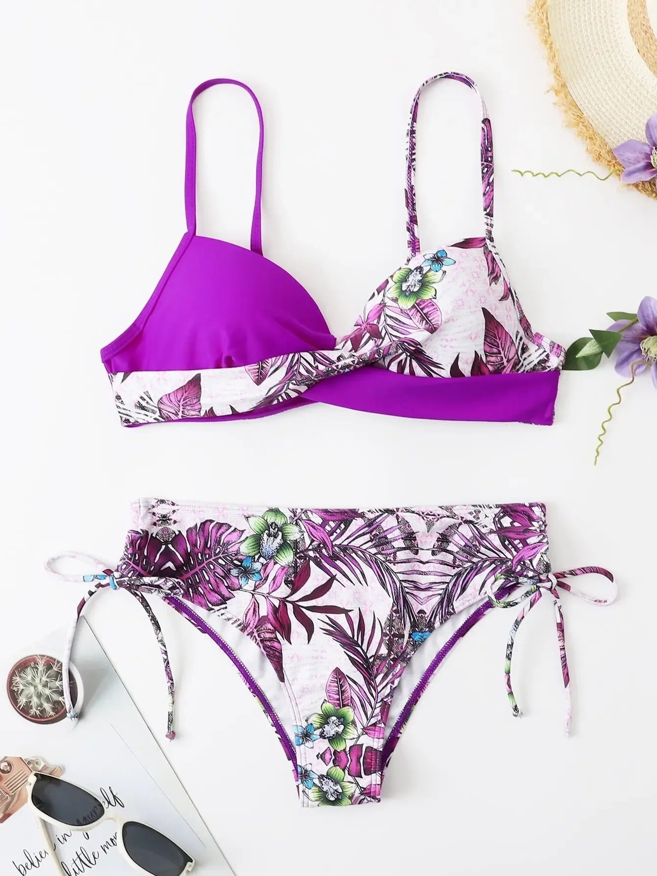 CD | Bikini cu imprimeu floral