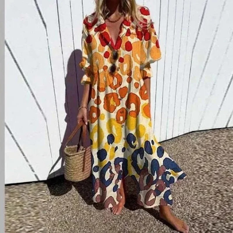 CD | Rochie maxi boho clasică