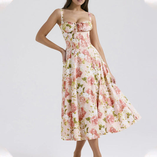 CD | Rochie de vară lungă imprimată
