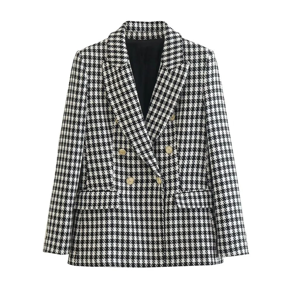 CD | Blazer elegant cu noduri pentru femei