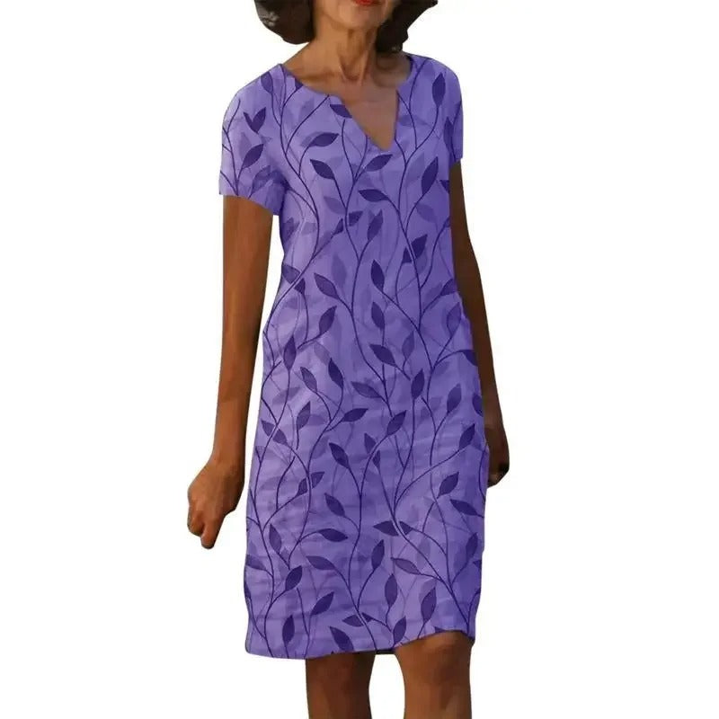 CD | Rochie midi imprimată