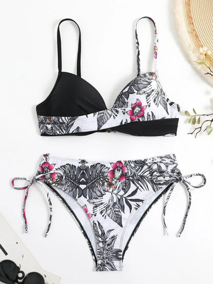 CD | Bikini cu imprimeu floral