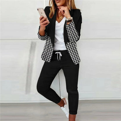 CD | Set blazer chic din două piese