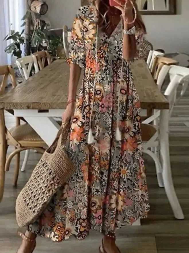 CD | Rochie maxi elegantă de vară