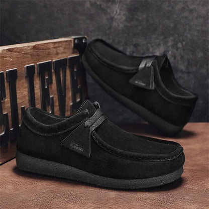 CD | Adidași slip-on din piele de căprioară